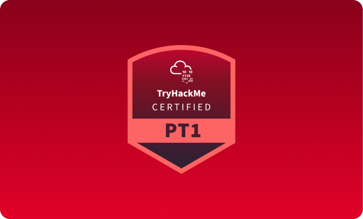 Junior Penetration Tester (PT1) learning path.