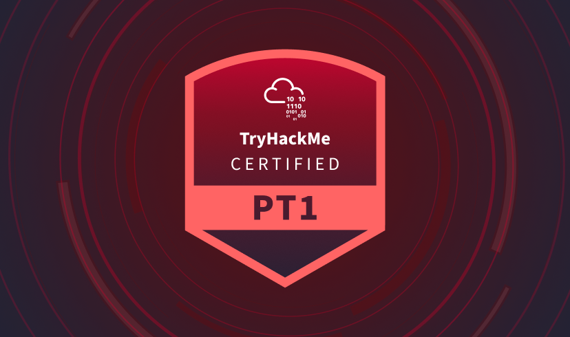 PT1 Professional Certification completion certificate