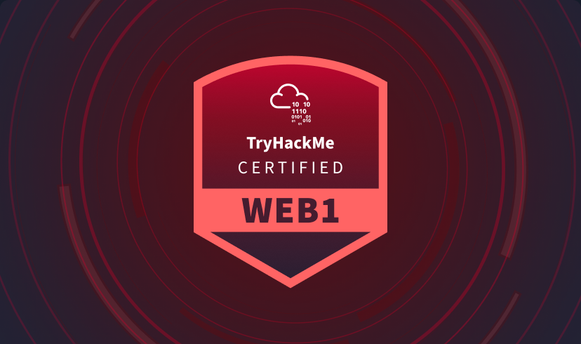 WEB1 Professional Certification completion certificate